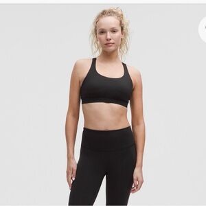 Lululemon Black Energy Bra Size 8